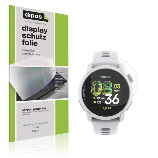 Matte Displayschutzfolie von dipos passend für corospace 4, präziser Zuschnitt und blasenfrei montiert