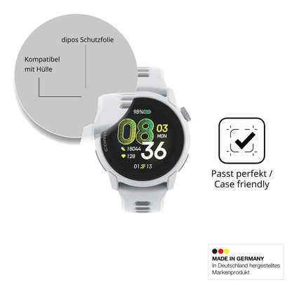 Schutzfolie mit optimaler Passform, zur Verwendung mit Hüllen geeignet