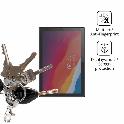 dipos Displayschutz für Crelander T30 Pro, mattierte Oberfläche, Blickschutzfilter und perfekter Passform