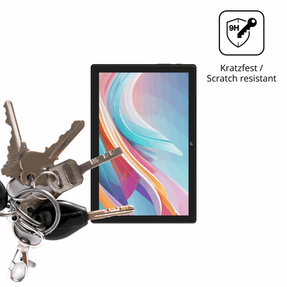 dipos Displayschutz für Crelander T40 10.1, mattierte Oberfläche, robuste Festigkeit und perfekte Passform