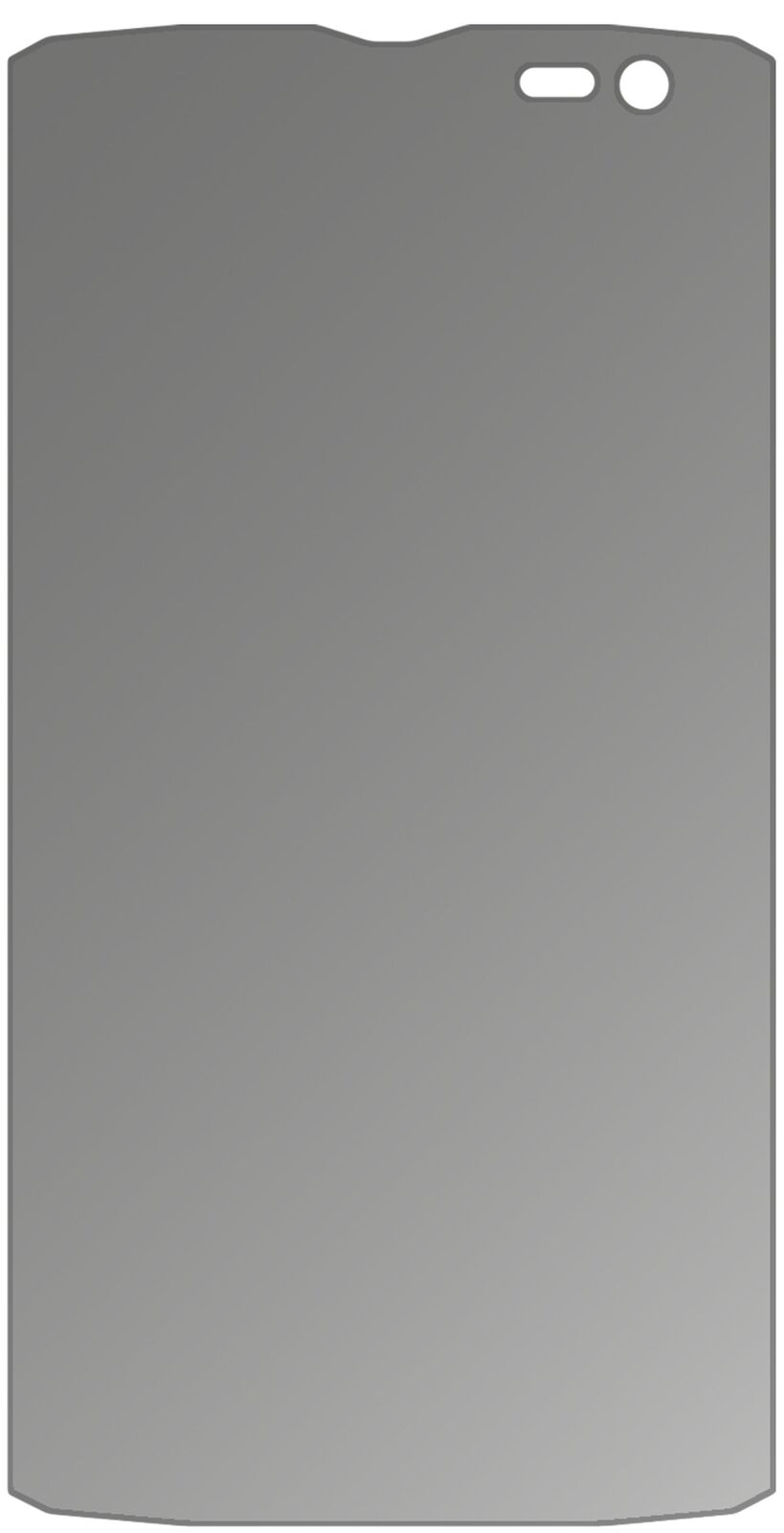 dipos Displayschutz für Crosscall Core X3, mattierte Oberfläche, Blickschutzfilter und perfekter Passform