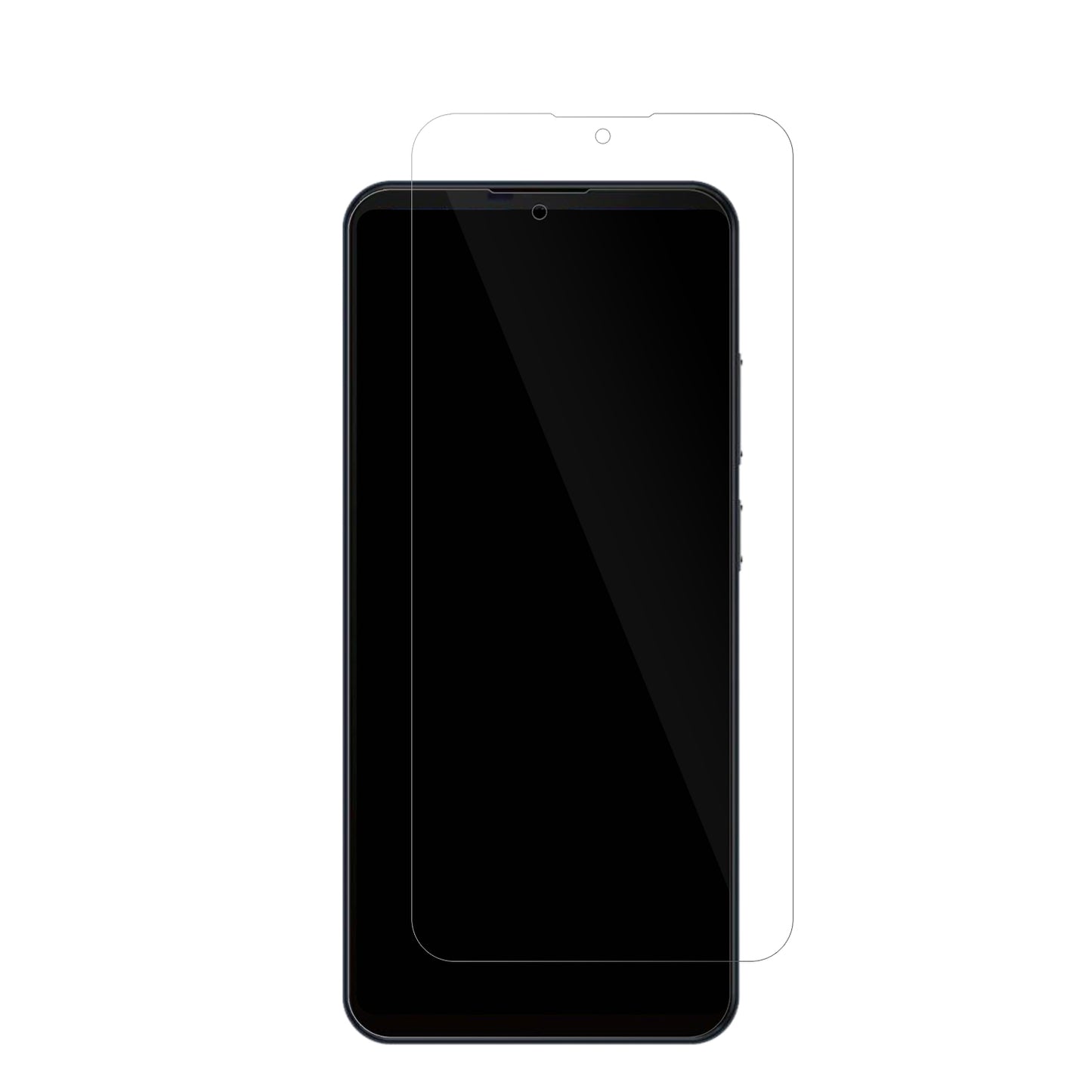 AcerAcerone Liquid S162E4 mit aufgebrachter dipos Displayschutzfolie, glasklare Darstellung ohne Einschränkungen