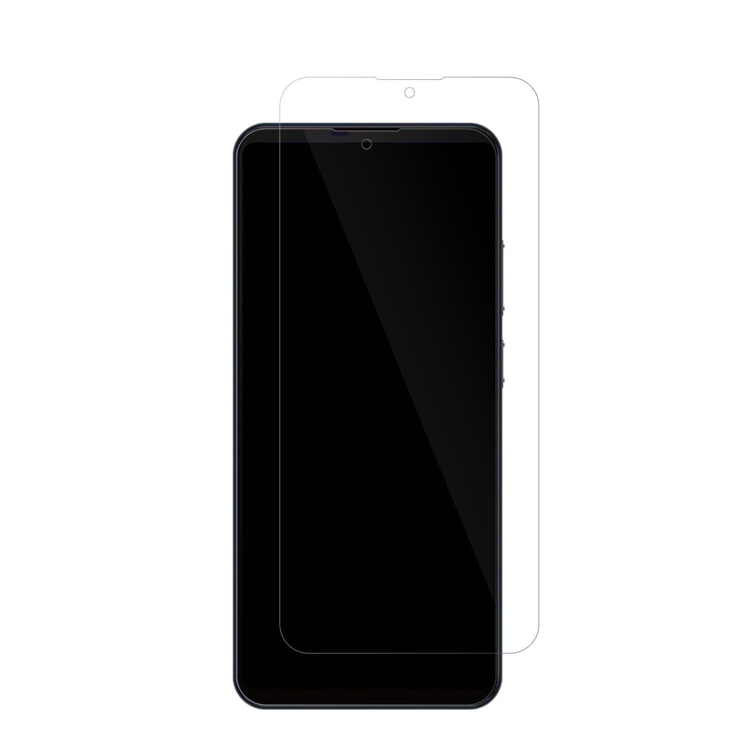 AcerAcerone Liquid S162E4 mit aufgebrachter dipos Displayschutzfolie, glasklare Darstellung ohne Einschränkungen