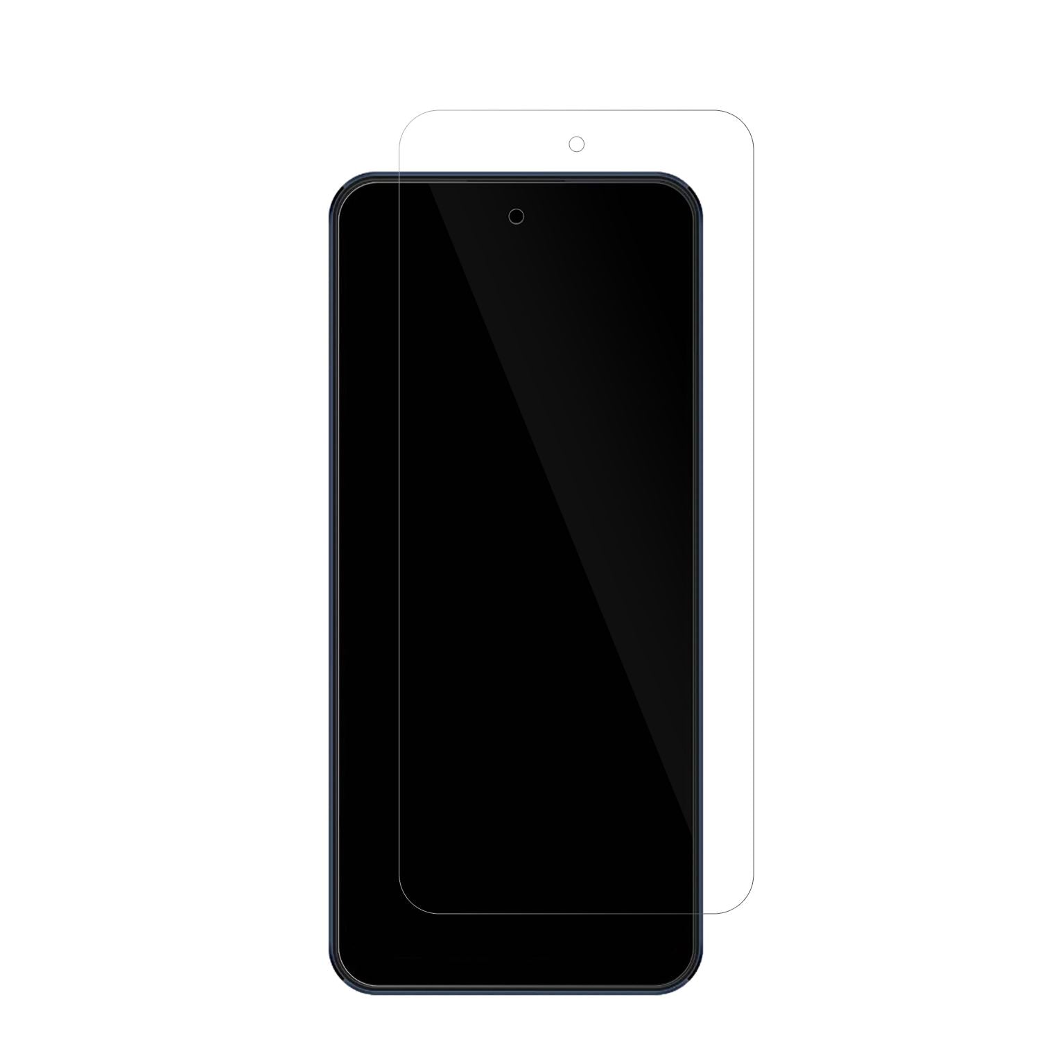 AcerAcerone Liquid S262F5 mit aufgebrachter dipos Displayschutzfolie, glasklare Darstellung ohne Einschränkungen