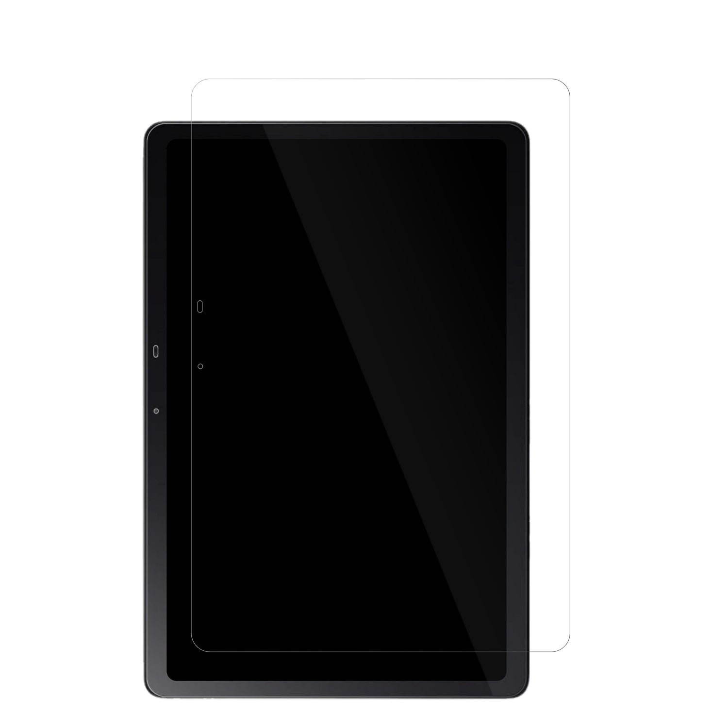 AcerIconia Tab V11 mit aufgebrachter dipos Displayschutzfolie, glasklare Darstellung ohne Einschränkungen