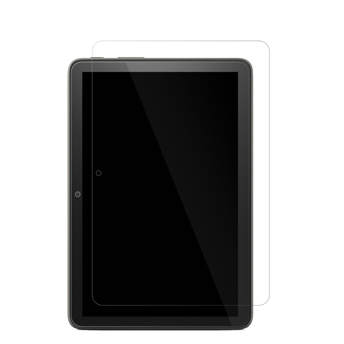 AmazonFire HD 8 Plus (2022) mit aufgebrachter dipos Displayschutzfolie, glasklare Darstellung ohne Einschränkungen