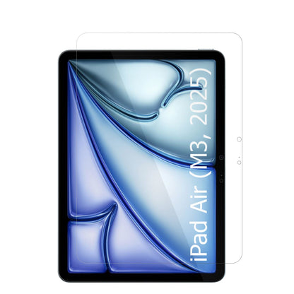 AppleiPad Air 11 Zoll M3 7. Gen 2025 mit aufgebrachter dipos Displayschutzfolie, glasklare Darstellung ohne Einschränkungen