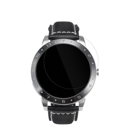 AsusVivoWatch 5 mit aufgebrachter dipos Displayschutzfolie, glasklare Darstellung ohne Einschränkungen