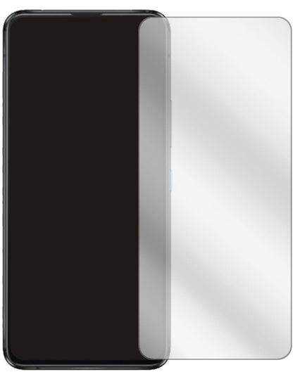 AsusZenfone 8 Flip mit aufgebrachter dipos Displayschutzfolie, glasklare Darstellung ohne Einschränkungen