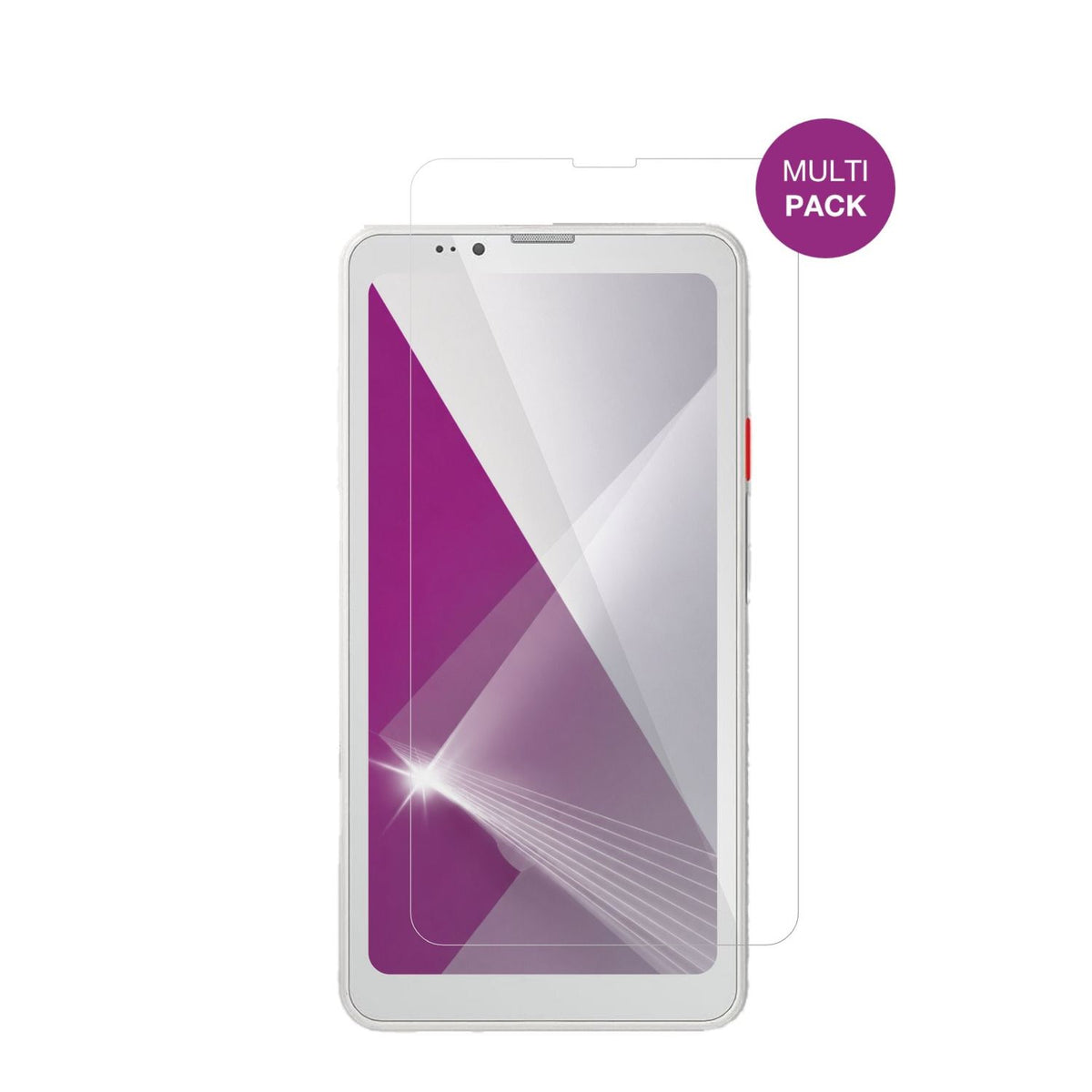 BigmeHiBreak Pro Color mit aufgebrachter dipos Displayschutzfolie, glasklare Darstellung ohne Einschränkungen