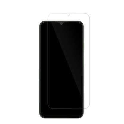 BlackviewA52 mit aufgebrachter dipos Displayschutzfolie, glasklare Darstellung ohne Einschränkungen