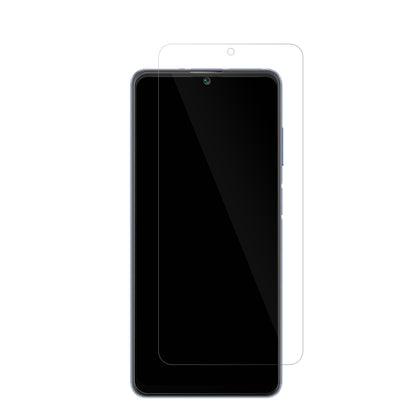 BlackviewA53 Pro mit aufgebrachter dipos Displayschutzfolie, glasklare Darstellung ohne Einschränkungen