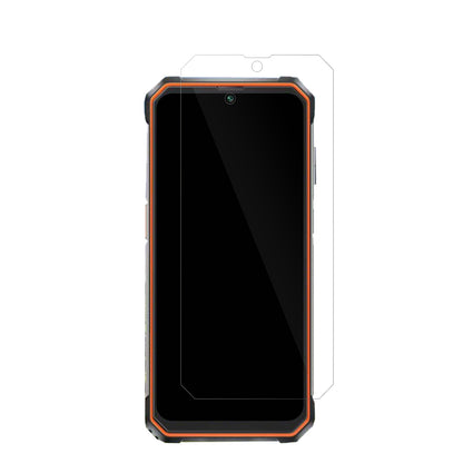 BlackviewBV6200 mit aufgebrachter dipos Displayschutzfolie, glasklare Darstellung ohne Einschränkungen