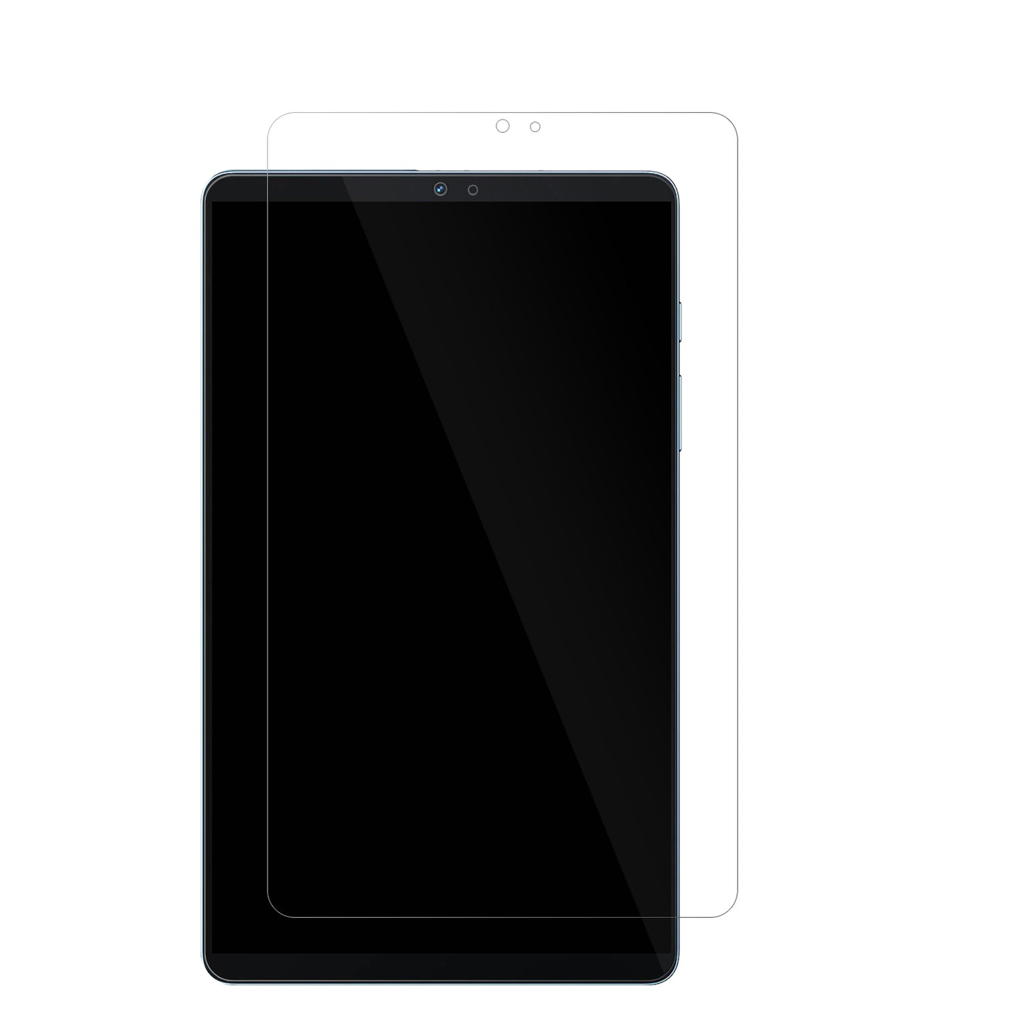 BlackviewTab 60 Pro mit aufgebrachter dipos Displayschutzfolie, glasklare Darstellung ohne Einschränkungen