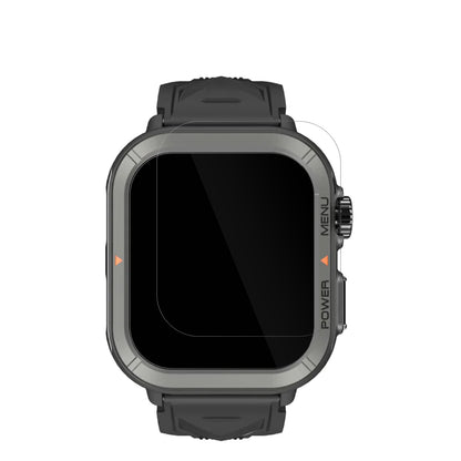 BlackviewW30 Smartwatch 1.91 Zoll mit aufgebrachter dipos Displayschutzfolie, glasklare Darstellung ohne Einschränkungen