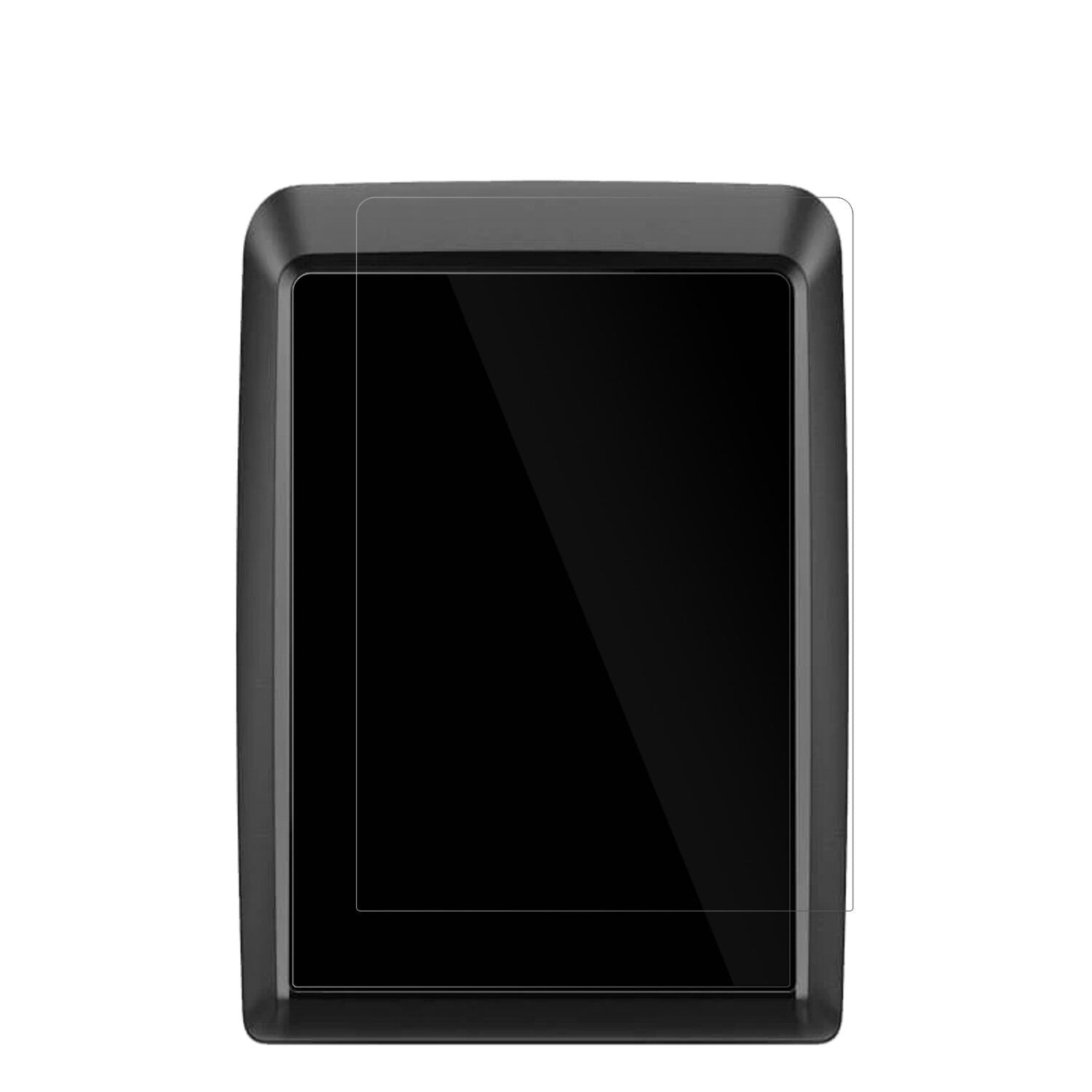 BoschKiox 500 mit aufgebrachter dipos Displayschutzfolie, glasklare Darstellung ohne Einschränkungen