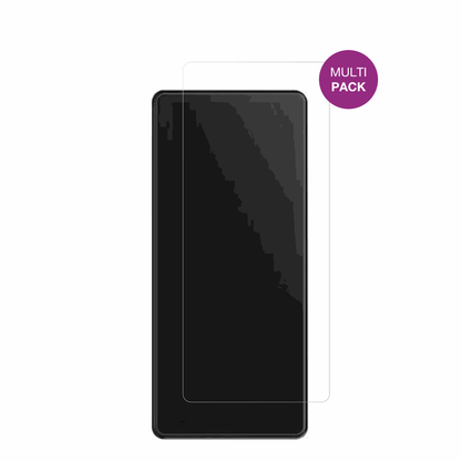 CarpodGoT3 Pro 8.9 mit aufgebrachter dipos Displayschutzfolie, glasklare Darstellung ohne Einschränkungen