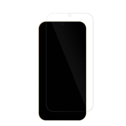 CatCallsi15 Pro mit aufgebrachter dipos Displayschutzfolie, glasklare Darstellung ohne Einschränkungen