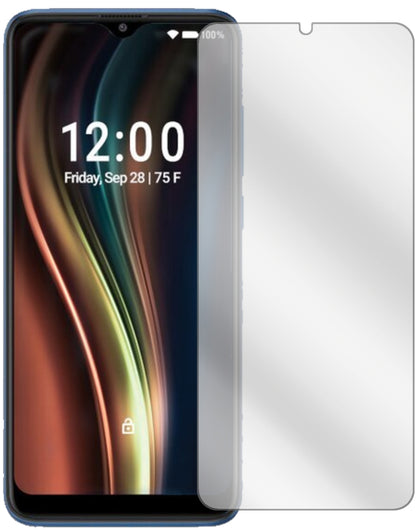 CoolpadLegacy 5G mit aufgebrachter dipos Displayschutzfolie, glasklare Darstellung ohne Einschränkungen