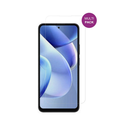 DoogeeB10 Pro mit aufgebrachter dipos Displayschutzfolie, glasklare Darstellung ohne Einschränkungen