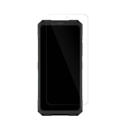DoogeeBlade GT Play mit aufgebrachter dipos Displayschutzfolie, glasklare Darstellung ohne Einschränkungen