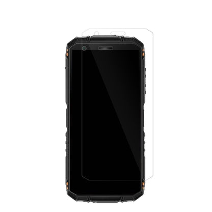 DoogeeMini Outdoor 3 Ultra mit aufgebrachter dipos Displayschutzfolie, glasklare Darstellung ohne Einschränkungen