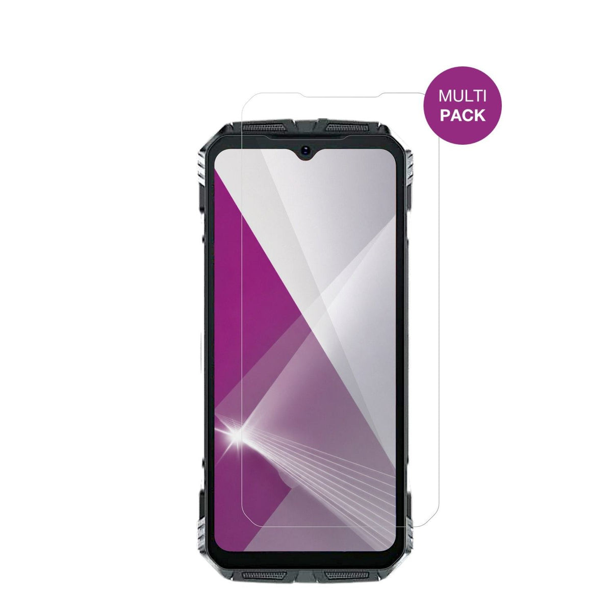 4x Schutzfolie klar für Doogee S118 Plus Display-Schutzfolie