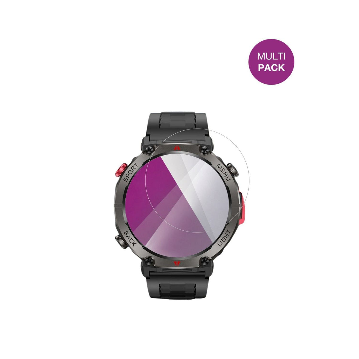 6x Schutzfolie klar für Doomixs P50BK Display-Schutzfolie