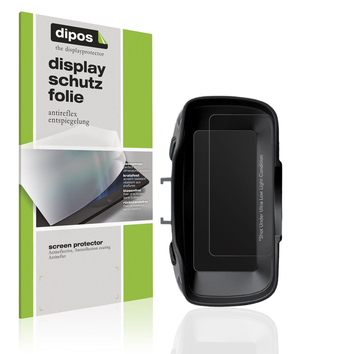 ErisinES 4784i 12.3 Zoll mit aufgebrachter dipos Displayschutzfolie, glasklare Darstellung ohne Einschränkungen