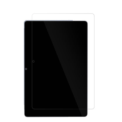 FanyFish13 Tablet mit aufgebrachter dipos Displayschutzfolie, glasklare Darstellung ohne Einschränkungen