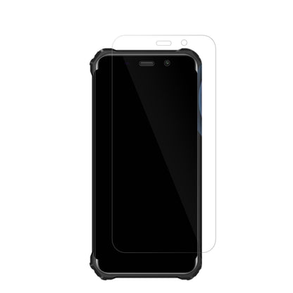 FossibotF101P mit aufgebrachter dipos Displayschutzfolie, glasklare Darstellung ohne Einschränkungen