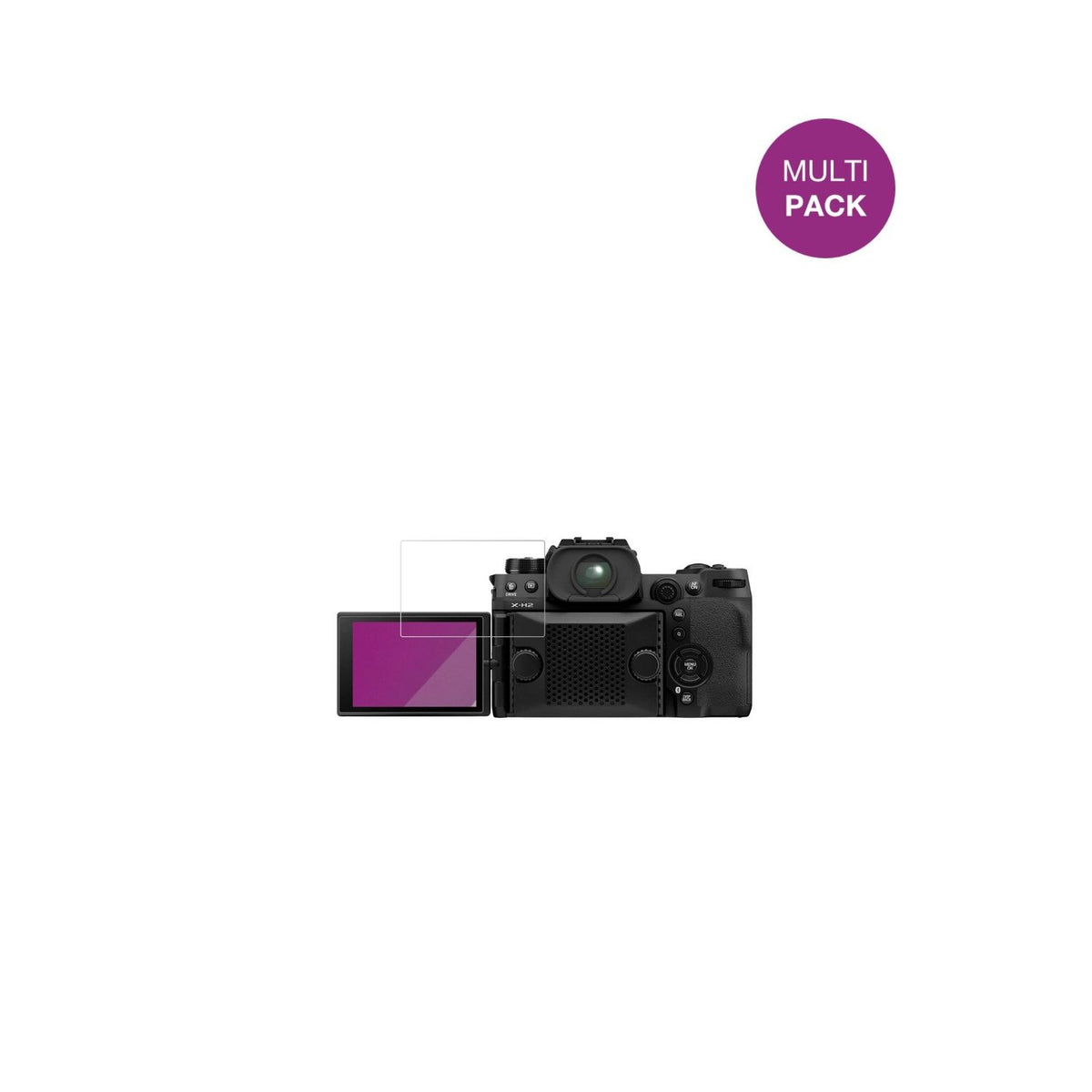 4x Schutzfolie klar für Fujifilm X-H2 Display-Schutzfolie