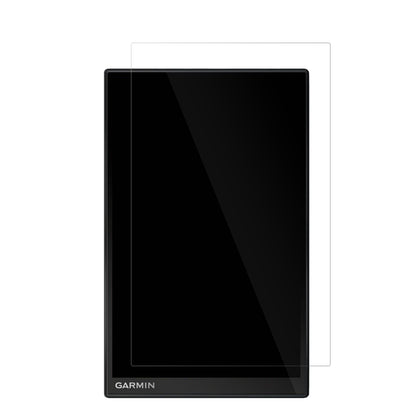 GarminDriveSmart 86 mit aufgebrachter dipos Displayschutzfolie, glasklare Darstellung ohne Einschränkungen