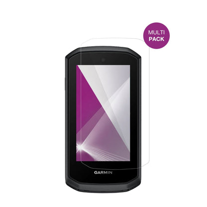 2x Schutzfolie klar für Garmin Edge Explore 3 Plus Display-Schutzfolie