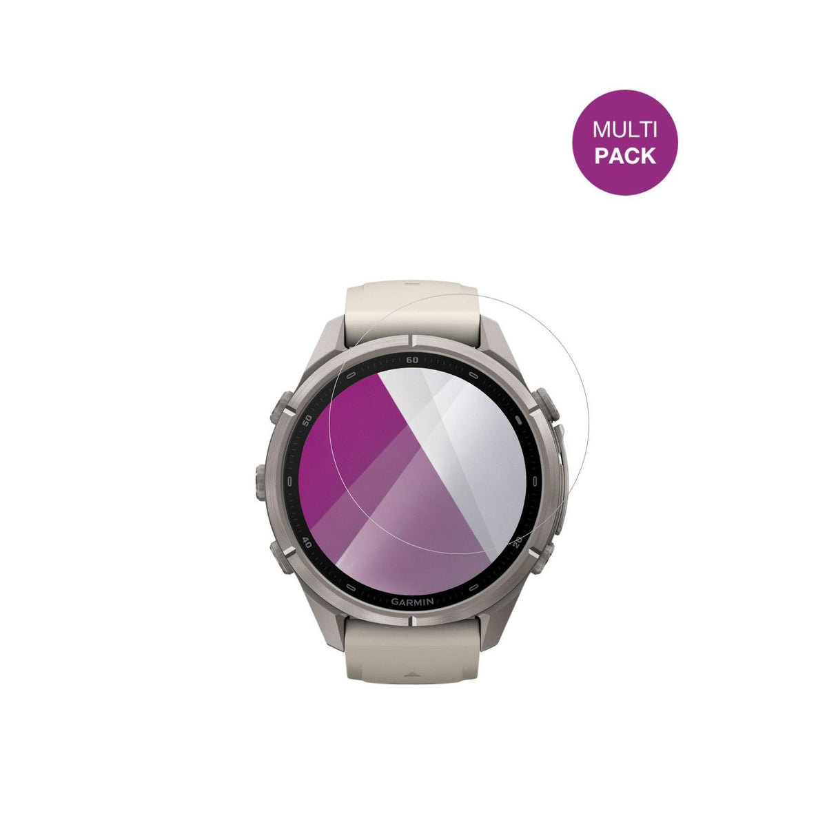 6x Schutzfolie klar für Garmin Fenix 9 Pro Display-Schutzfolie