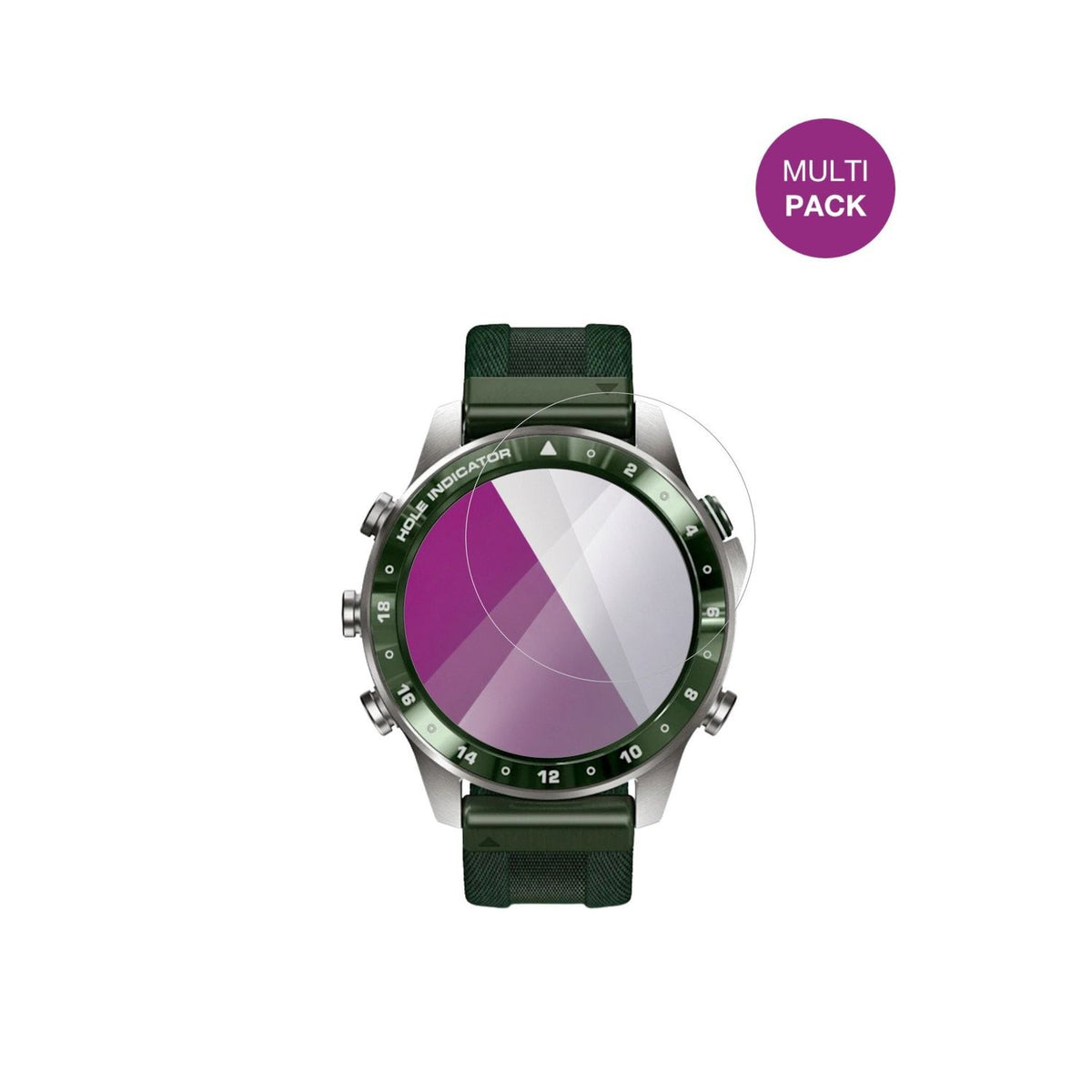 6x Schutzfolie klar für Garmin MARQ Golfer Gen 3 Display-Schutzfolie