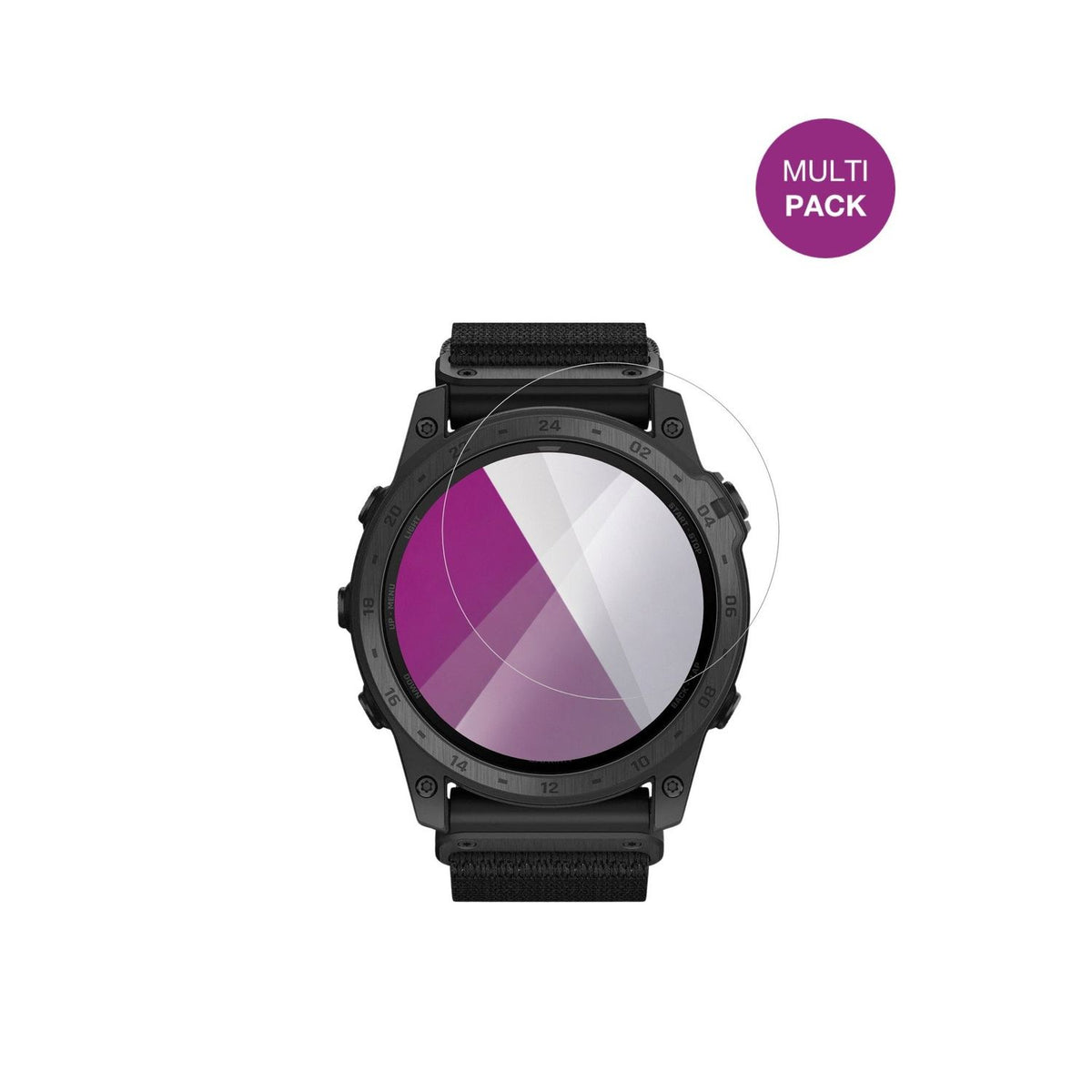 6x Schutzfolie klar für Garmin tactix 7 Pro Ballistics Edition Display-Schutzfolie