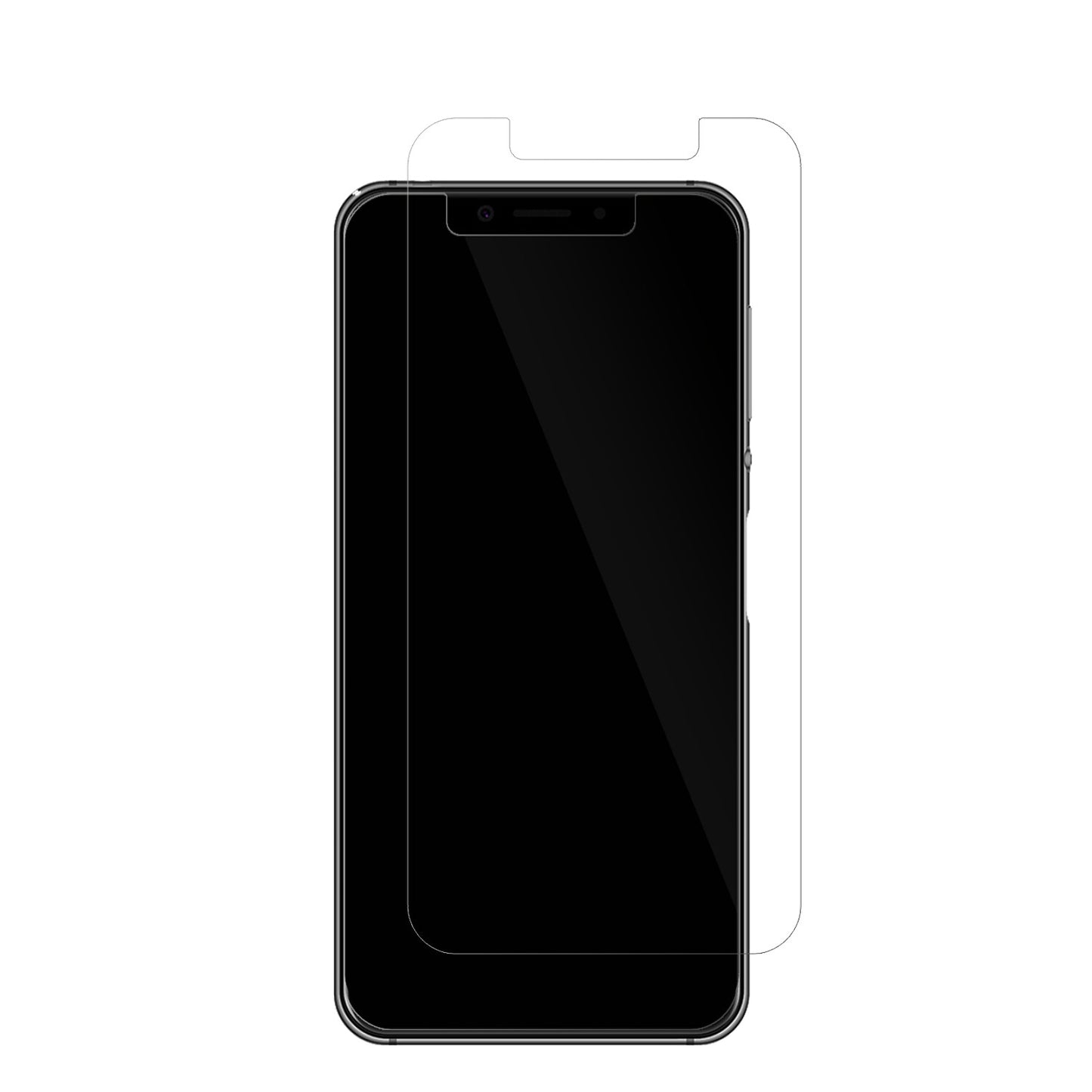 GlofishG Pad U mit aufgebrachter dipos Displayschutzfolie, glasklare Darstellung ohne Einschränkungen