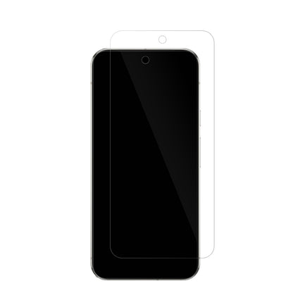 GooglePixel 9 Pro XL mit aufgebrachter dipos Displayschutzfolie, glasklare Darstellung ohne Einschränkungen