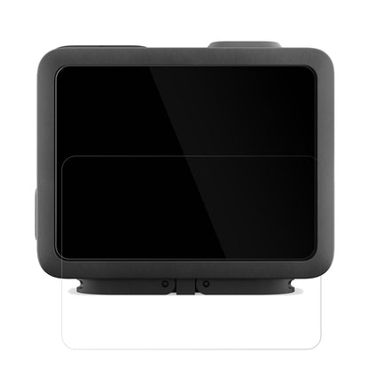 GoProHero 2024 mit aufgebrachter dipos Displayschutzfolie, glasklare Darstellung ohne Einschränkungen