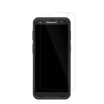 HoneywellCT70 mit aufgebrachter dipos Displayschutzfolie, glasklare Darstellung ohne Einschränkungen