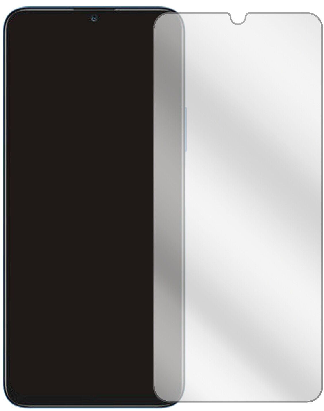 HonorPlay 30 Plus mit aufgebrachter dipos Displayschutzfolie, glasklare Darstellung ohne Einschränkungen
