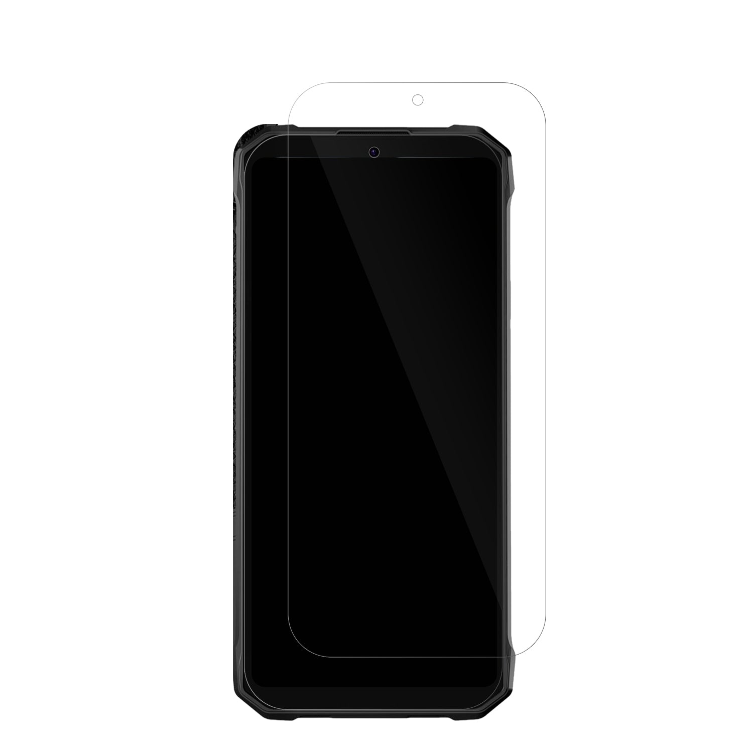 HotwavT7 Pro mit aufgebrachter dipos Displayschutzfolie, glasklare Darstellung ohne Einschränkungen