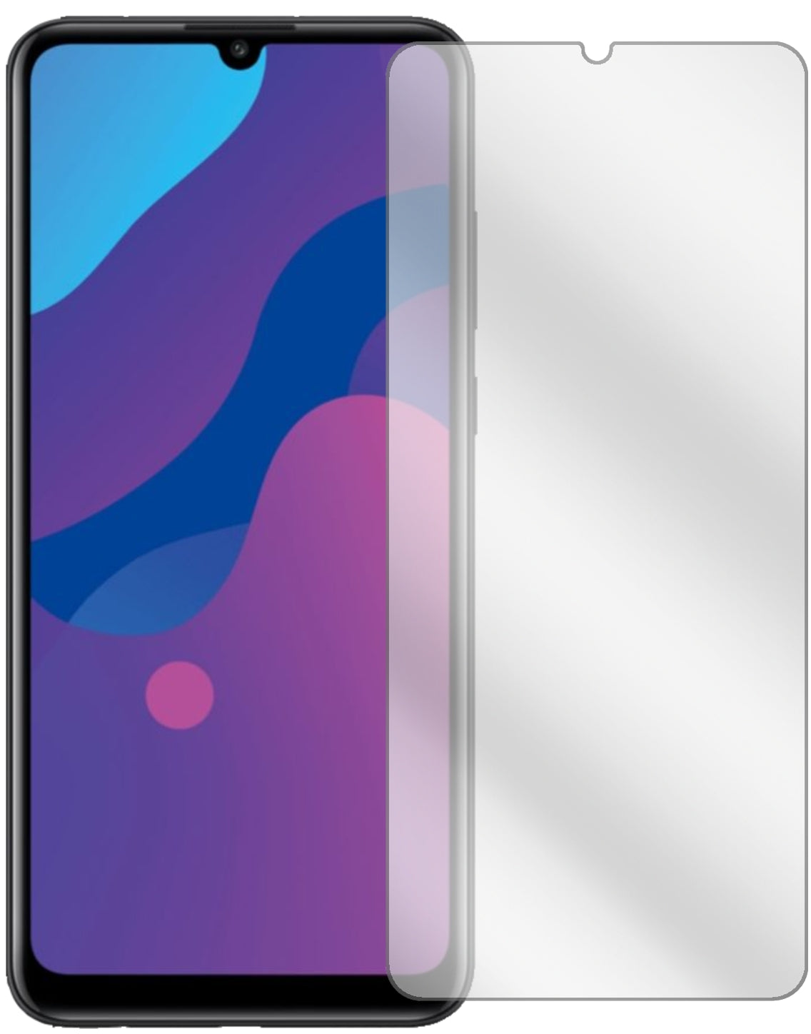 HonorPlay 9A mit aufgebrachter dipos Displayschutzfolie, glasklare Darstellung ohne Einschränkungen
