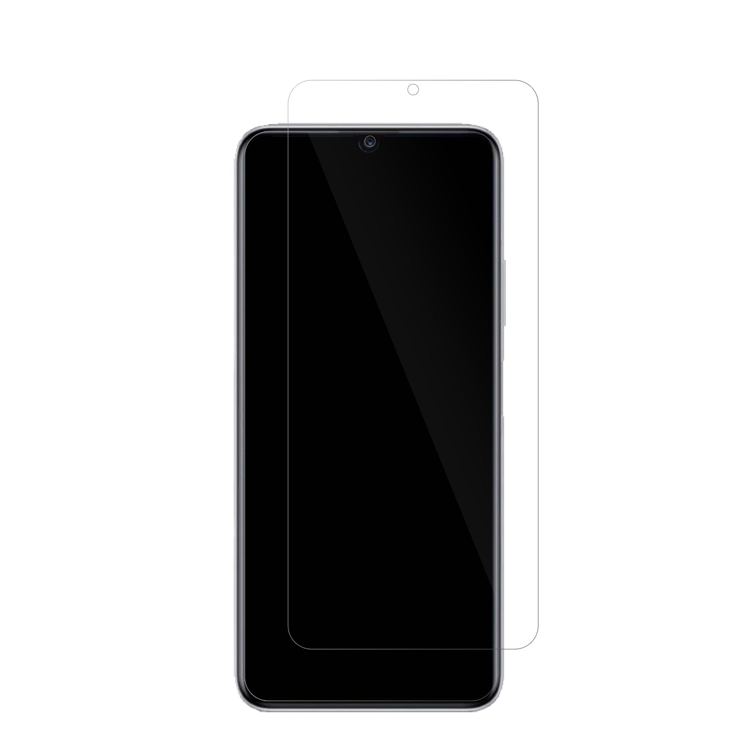 HUAWEIEnjoy 50 mit aufgebrachter dipos Displayschutzfolie, glasklare Darstellung ohne Einschränkungen