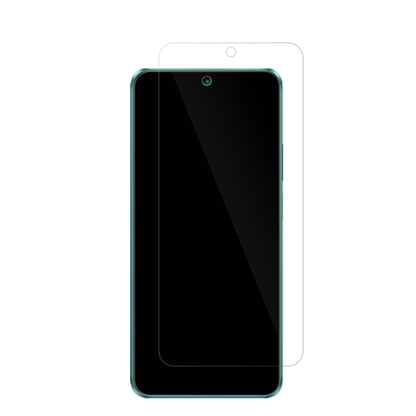 HuaweiNova 12i mit aufgebrachter dipos Displayschutzfolie, glasklare Darstellung ohne Einschränkungen