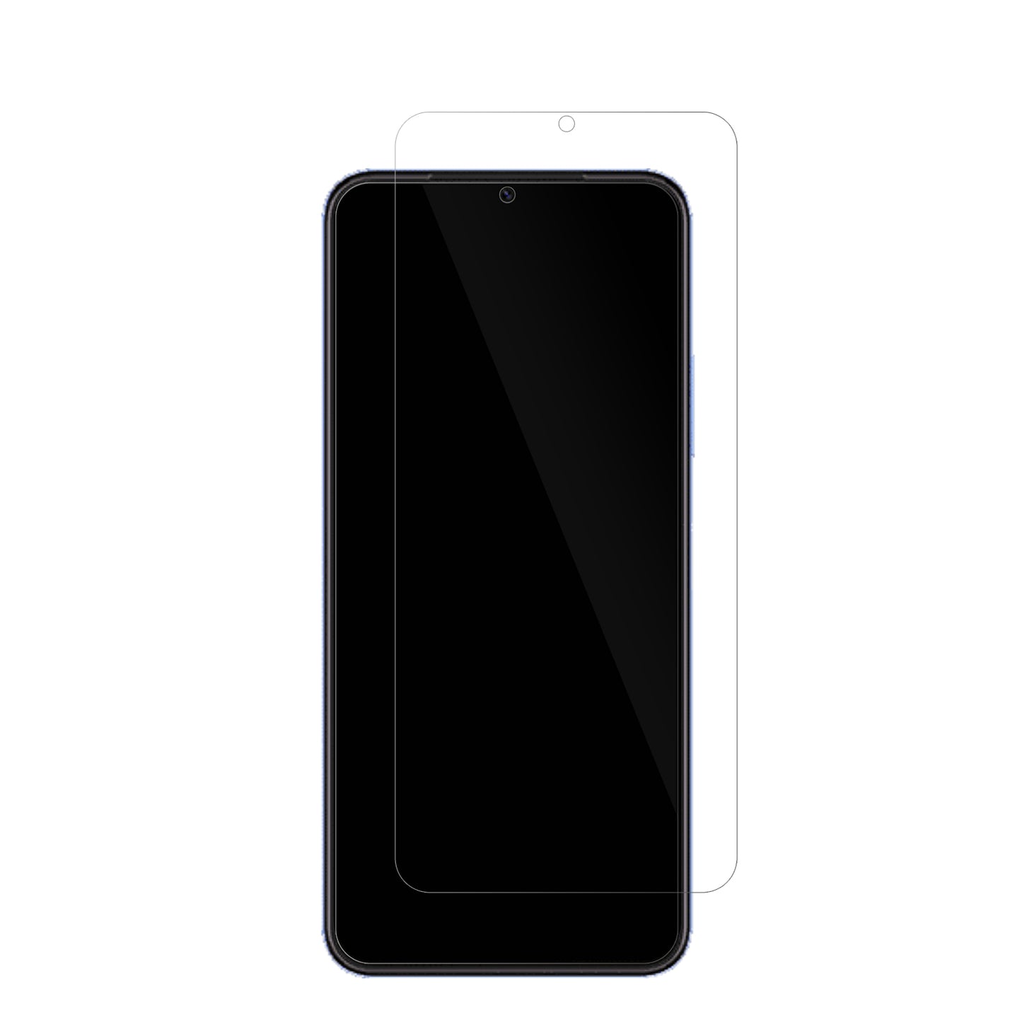 HuaweiNova Y61 mit aufgebrachter dipos Displayschutzfolie, glasklare Darstellung ohne Einschränkungen