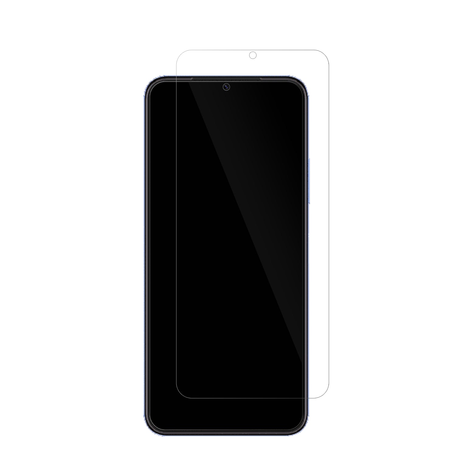 HuaweiNova Y61 mit aufgebrachter dipos Displayschutzfolie, glasklare Darstellung ohne Einschränkungen