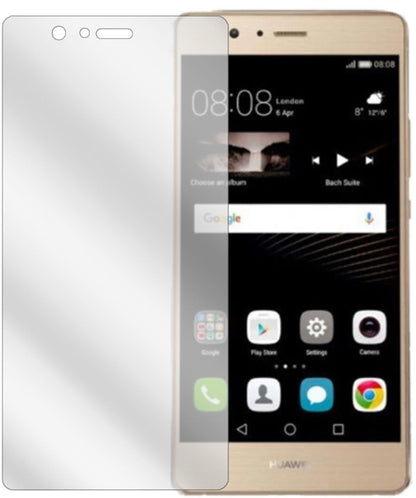 HuaweiP9 Lite 2017 mit aufgebrachter dipos Displayschutzfolie, glasklare Darstellung ohne Einschränkungen