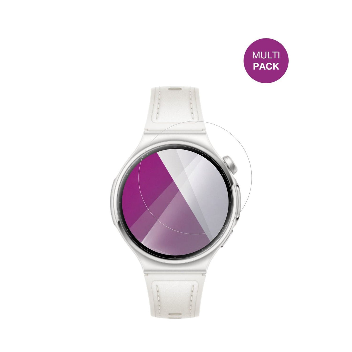 6x Schutzfolie klar für Huawei Watch 6 42mm Display-Schutzfolie